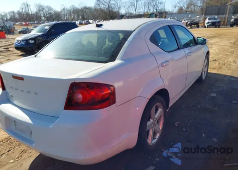 2012 Dodge Avenger Sxt z USA, uszkodzony, nr VIN 1C3CDZCB1CN137009